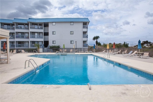 1217 Bay St Unit 131A, Tybee Island, GA 31328 - community pool with a patio area