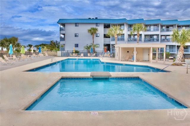 1217 Bay St Unit 131A, Tybee Island, GA 31328 - community pool with a patio