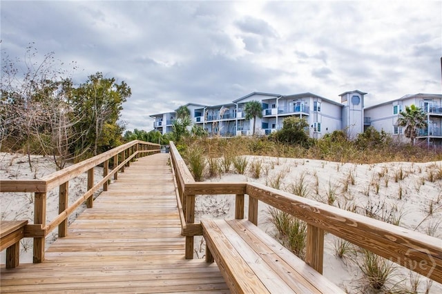 1217 Bay St Unit 131A, Tybee Island, GA 31328 - dock with a residential view