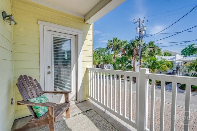 18 Silver Ave Unit 1, Tybee Island, GA 31328 - view of balcony