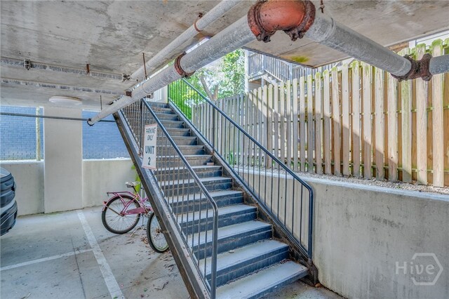 18 Silver Ave Unit 1, Tybee Island, GA 31328 - view of stairs