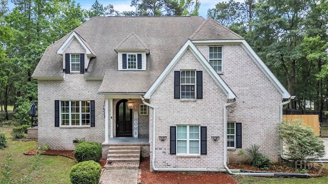 473 Kolic Helmey Rd, Guyton, GA 31312 - view of front of house featuring brick siding and a shingled roof