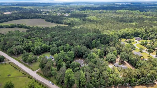 473 Kolic Helmey Rd, Guyton, GA 31312 - aerial view of property and surrounding area featuring a heavily wooded area