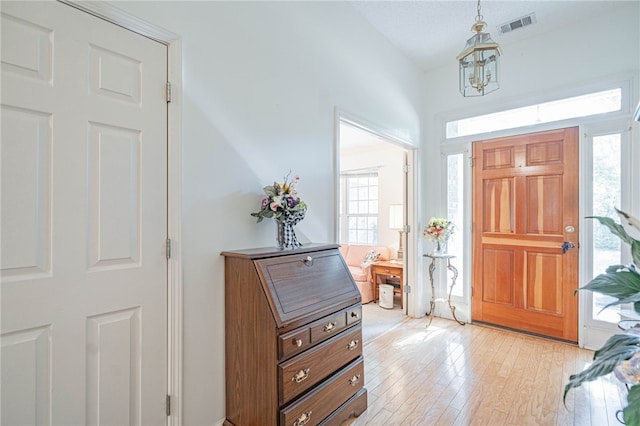 417 Willowpeg Way, Rincon, GA 31326 - entryway with light wood-style flooring