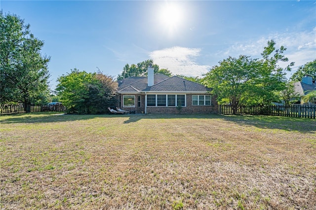 417 Willowpeg Way, Rincon, GA 31326 - back of house featuring a chimney
