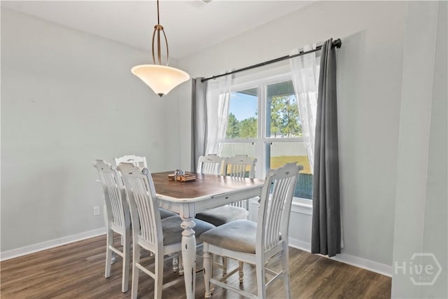 216 Cypress Lakes Dr, Bloomingdale, GA 31302 - dining space featuring wood finished floors and baseboards