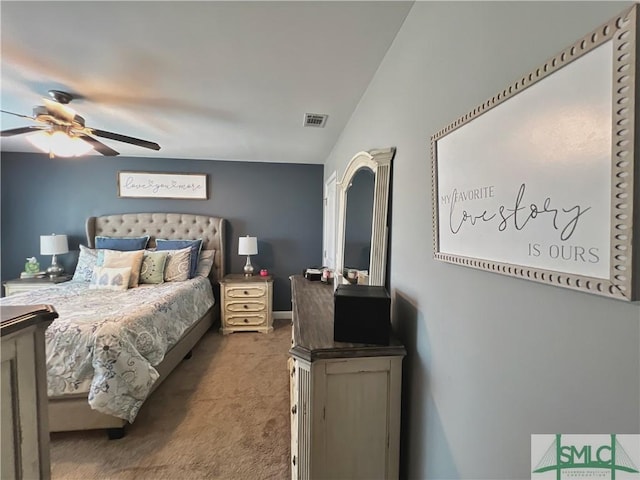 98 Vickers Rd SE, Ludowici, GA 31316 - carpeted bedroom featuring ceiling fan