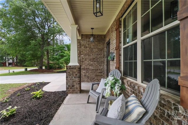 447 Walthour Dr, Rincon, GA 31326 - view of covered porch
