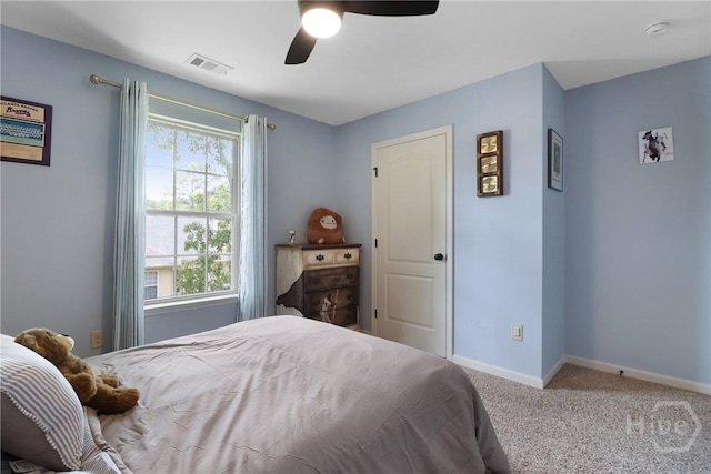447 Walthour Dr, Rincon, GA 31326 - bedroom featuring baseboards, carpet, and ceiling fan