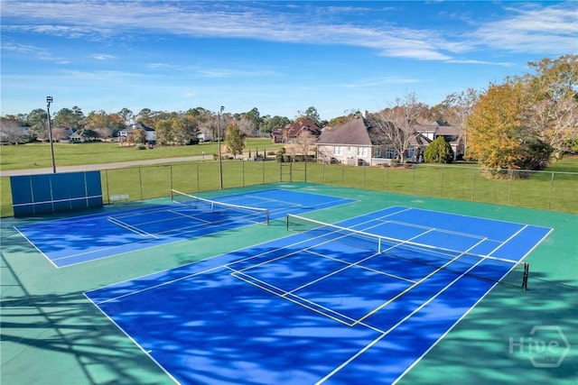 447 Walthour Dr, Rincon, GA 31326 - view of tennis court