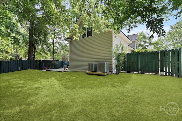90 Golden Rod Loop, Richmond Hill, GA 31324 - view of yard with central air condition unit