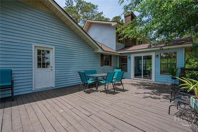 116 Deerfield Dr, Springfield, GA 31329 - deck featuring outdoor dining area