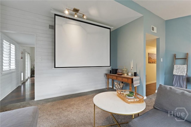 622 Northbrook Rd, Savannah, GA 31419 - home theater with wood walls and baseboards