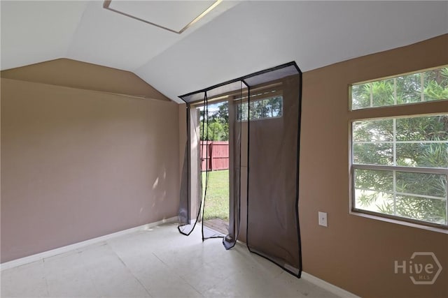 1919 Bluestone Loop, Hinesville, GA 31313 - foyer entrance with baseboards and vaulted ceiling