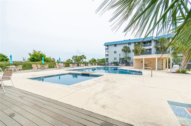 1217 Bay St Unit 107B, Tybee Island, GA 31328 - community pool with a patio area