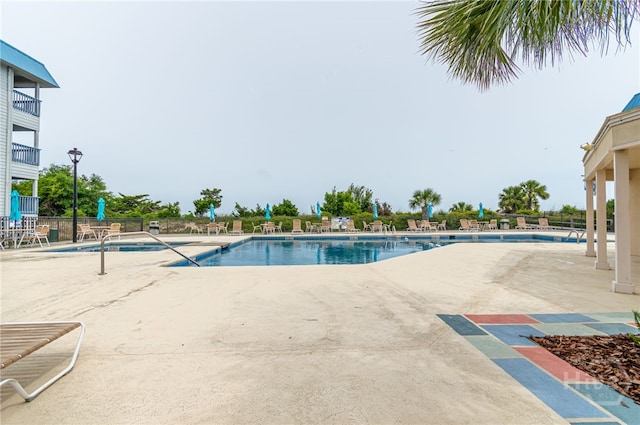 1217 Bay St Unit 107B, Tybee Island, GA 31328 - community pool with a patio