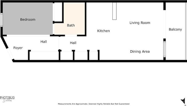 1217 Bay St Unit 107B, Tybee Island, GA 31328 - property floor plan