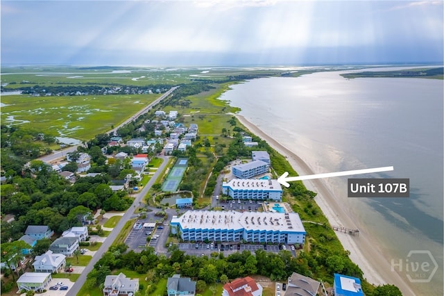 1217 Bay St Unit 107B, Tybee Island, GA 31328 - bird's eye view of a large body of water