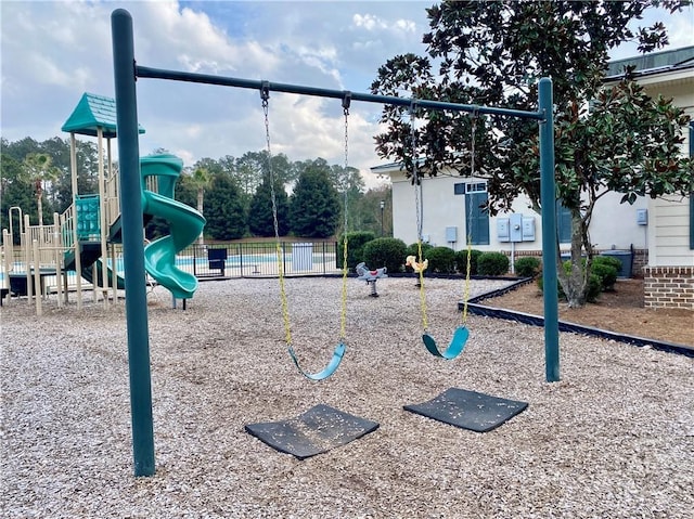 135 Como Dr, Pooler, GA 31322 - community playground featuring fence