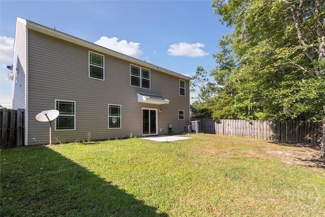 133 Spring Lakes Dr, Savannah, GA 31407 - rear view of property with a patio and central AC unit