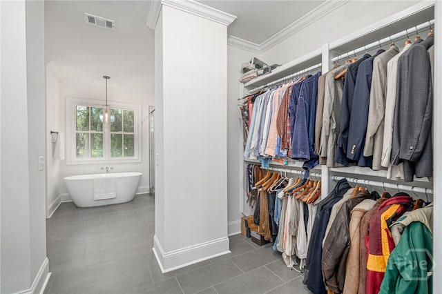 124 Kent Trl, Pooler, GA 31322 - spacious closet featuring tile patterned floors