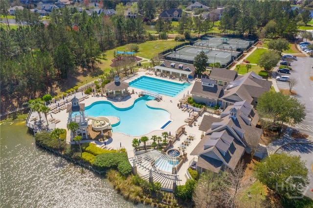 124 Kent Trl, Pooler, GA 31322 - view of property location with a pool