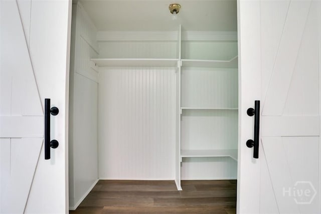 72 Bazemore Ave, Savannah, GA 31408 - walk in closet with wood finished floors