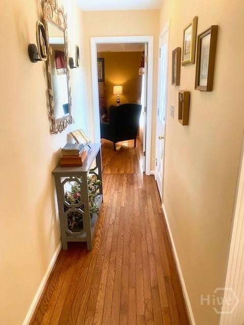 2006 Cokesbury Dr, Savannah, GA 31406 - hall with wood-type flooring and baseboards