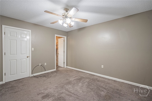 145 New Stillwell Rd, Springfield, GA 31329 - unfurnished bedroom featuring carpet, baseboards, and ceiling fan