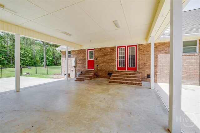 1282 Long Bridge Rd, Rincon, GA 31326 - view of patio / terrace featuring entry steps and a carport