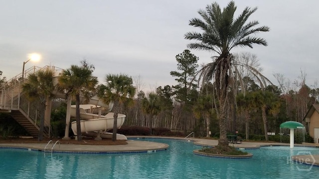 182 Brookline Dr, Savannah, GA 31407 - community pool featuring stairs