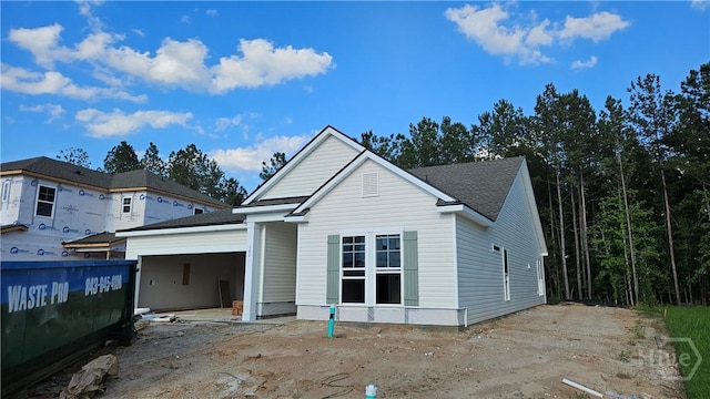 182 Brookline Dr, Savannah, GA 31407 - view of front facade featuring roof with shingles