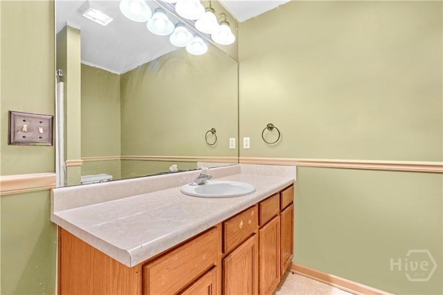115 Ashley Dr, Guyton, GA 31312 - bathroom featuring vanity