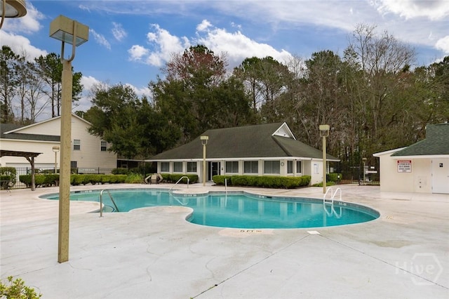 354 Brown Thrush Rd, Savannah, GA 31419 - community pool featuring a patio area