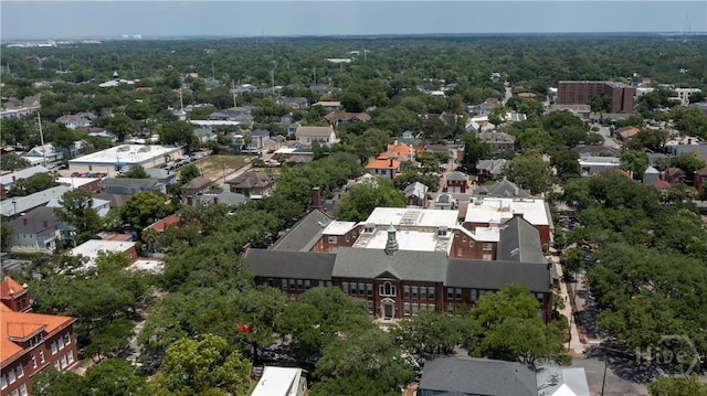 120 Brady St, Savannah, GA 31401 - aerial perspective of suburban area