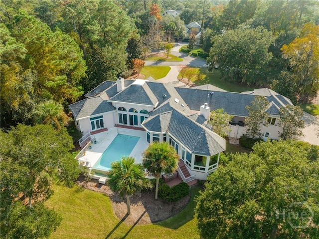 4 Longwater Ln, Savannah, GA 31411 - view from above of property