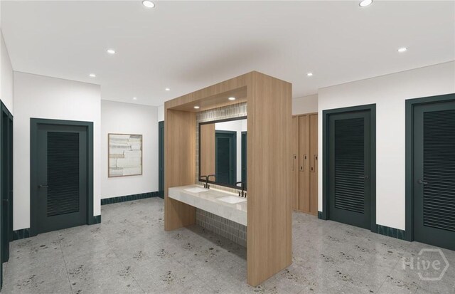 333 Birch Dr, Richmond Hill, GA 31324 - bathroom with recessed lighting and baseboards