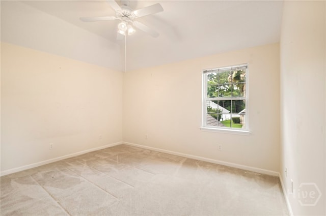 205 Meadowlark Cir, Savannah, GA 31419 - empty room featuring carpet flooring, baseboards, and a ceiling fan