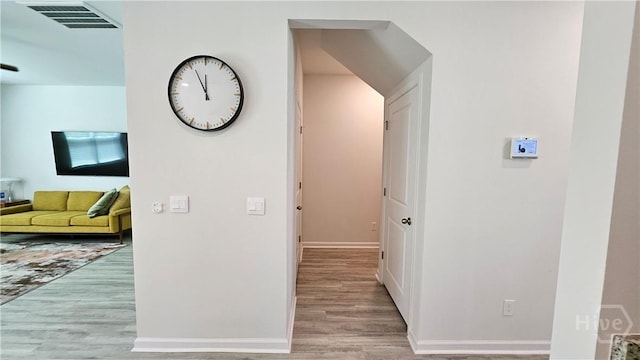 156 Kraft, Pooler, GA 31322 - corridor featuring wood finished floors and baseboards