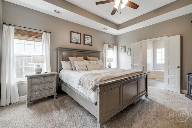 109 Oaklawn Dr, Rincon, GA 31326 - carpeted bedroom with multiple windows, baseboards, and a ceiling fan