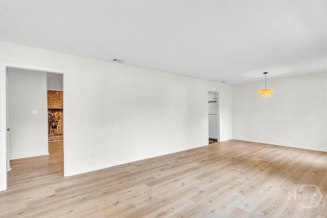 28 Red Fox Dr, Savannah, GA 31419 - empty room with light wood-style floors and baseboards
