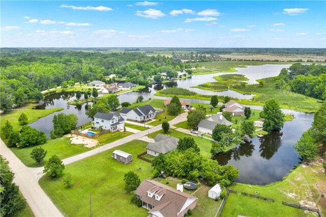 29 Joy Ln, Midway, GA 31320 - aerial perspective of suburban area featuring a nearby body of water