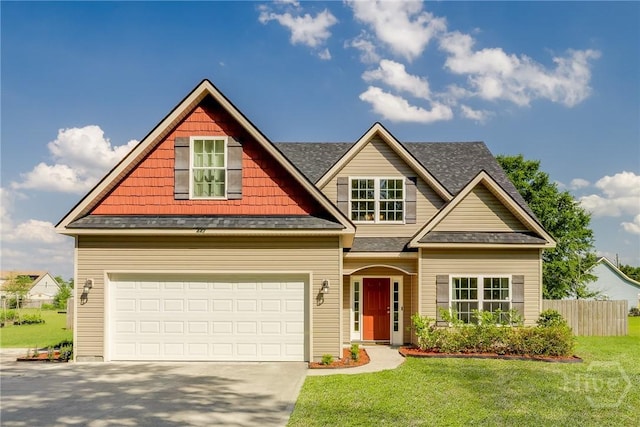 447 Nease Rd, Guyton, GA 31312 - craftsman house with driveway and a shingled roof