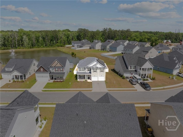 108 Franklins Walk, Rincon, GA 31326 - aerial view of residential area with a forest and a large body of water