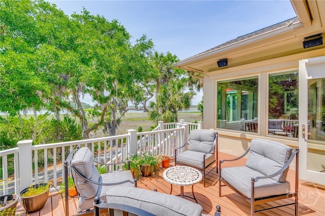 27 Mainsail Xing, Savannah, GA 31411 - view of wooden terrace