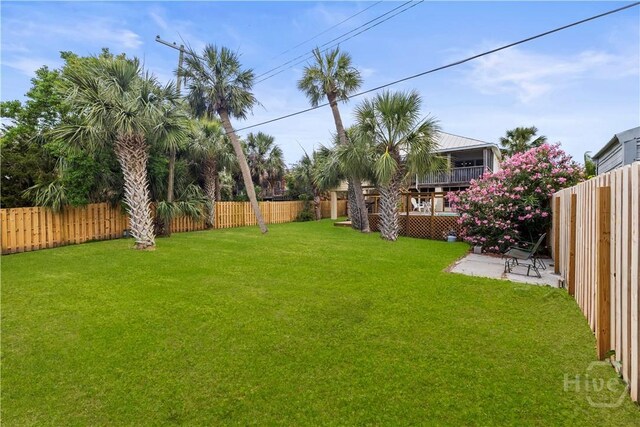 130 Lewis Ave, Tybee Island, GA 31328 - view of yard