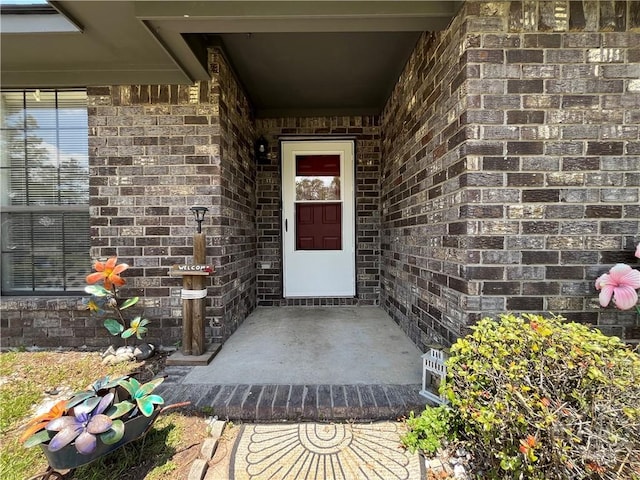 43 Fabian Ln, Hinesville, GA 31313 - view of exterior entry with brick siding