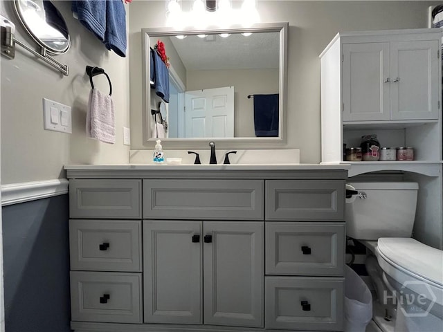 43 Fabian Ln, Hinesville, GA 31313 - bathroom with toilet and vanity