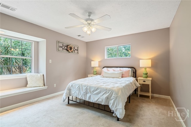 108 San Marco Dr, Tybee Island, GA 31328 - bedroom featuring multiple windows, carpet, and baseboards