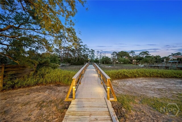 108 San Marco Dr, Tybee Island, GA 31328 - view of dock area